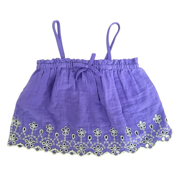 GAP Kids Purple Gauze Cotton Matching Set size Small/6-7 - Picture 3 of 7